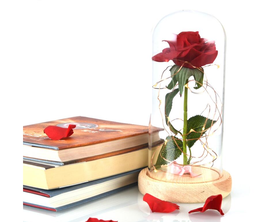 LED Rose Night Light for Valentine's Day Gift