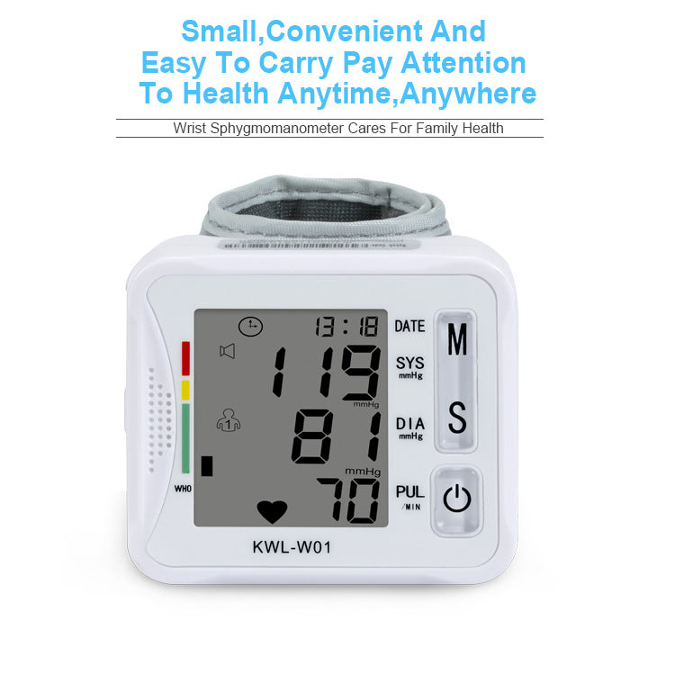 Smart Blood Pressure Monitor for Home Use