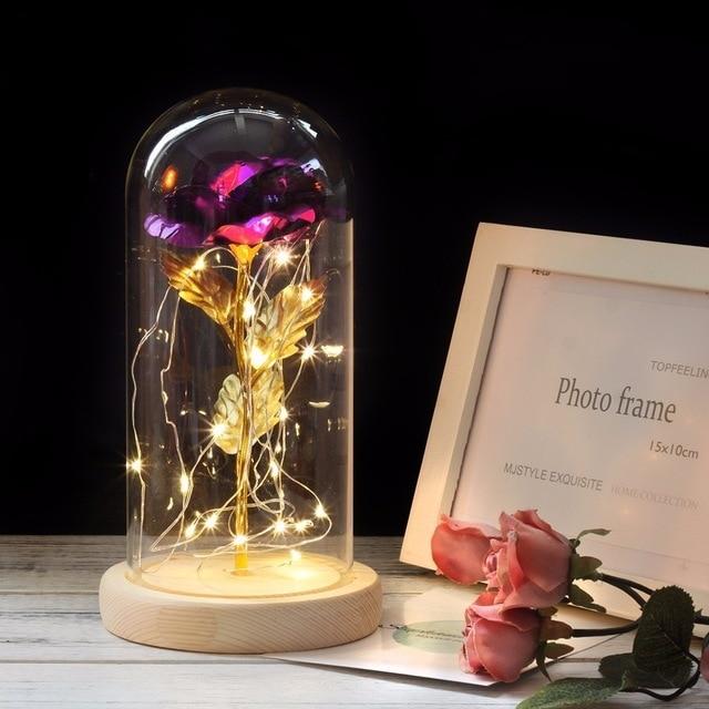 LED Rose Night Light for Valentine's Day Gift