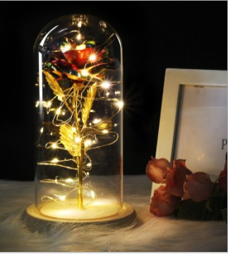 LED Rose Night Light for Valentine's Day Gift