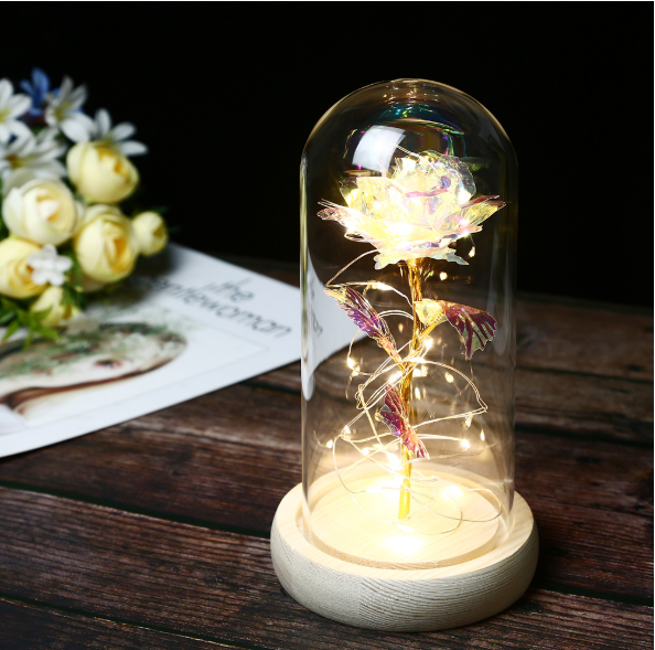 LED Rose Night Light for Valentine's Day Gift