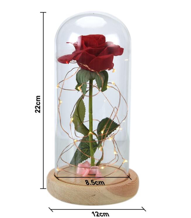 LED Rose Night Light for Valentine's Day Gift