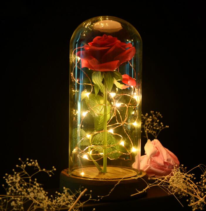 LED Rose Night Light for Valentine's Day Gift