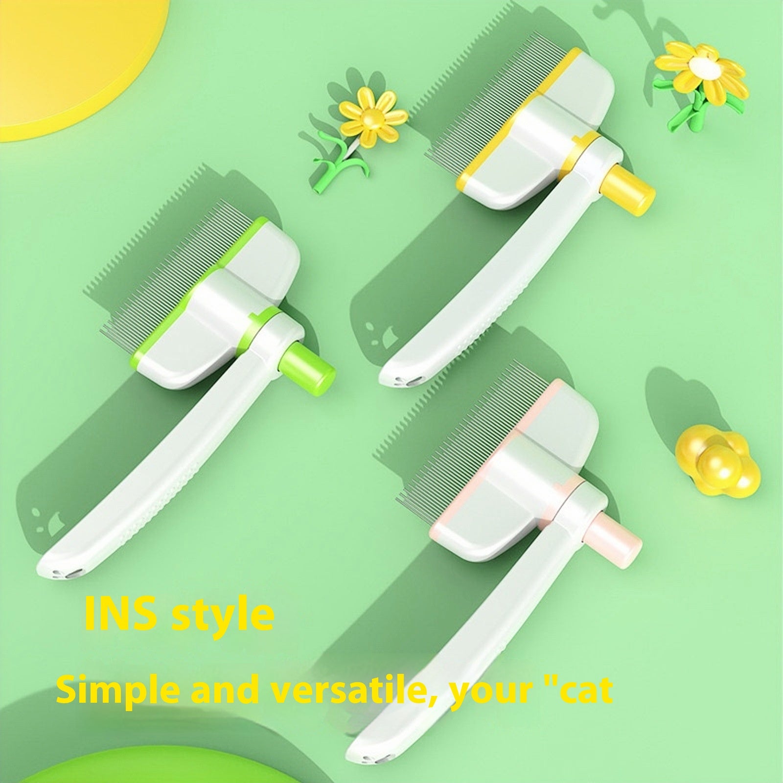 360� Spin Pet Brush | Cat & Dog Hair Remover