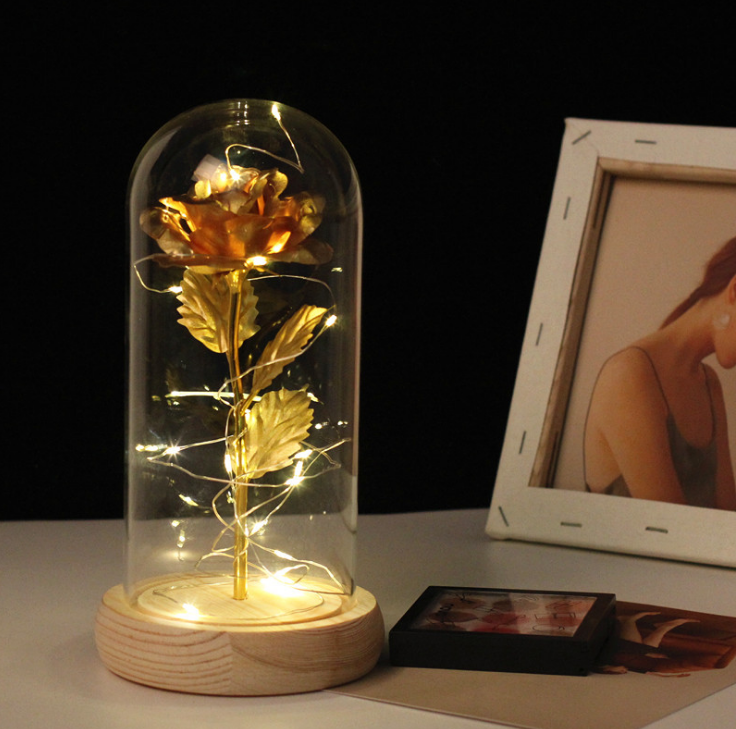 LED Rose Night Light for Valentine's Day Gift
